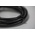 RS PRO Cable Tie, Sub Miniature, 71mm x 1.6 mm, Black Nylon, Pk-100
