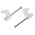 RS PRO Natural PE Cable Clip