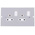 Legrand 3 Compartment Socket Module x 100 mm