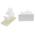 RS PRO White Nylon Cable Clamp, 15.4mm Max. Bundle