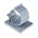 RS PRO Grey Nylon Cable Clamp, 18mm Max. Bundle
