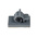 RS PRO Grey Nylon Cable Clamp, 7mm Max. Bundle
