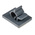 RS PRO Grey Nylon Cable Clamp, 7mm Max. Bundle