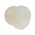 M8 Plain White Nylon Dome Nut