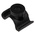 HellermannTyton Black Nylon Cradle Clip