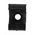 HellermannTyton Black Nylon Cradle Clip