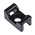 HellermannTyton Self Adhesive Black Cable Tie Mount 14.5 mm x 25mm, 8mm Max. Cable Tie Width