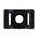 HellermannTyton Self Adhesive Black Cable Tie Mount 12 mm x 18mm, 6mm Max. Cable Tie Width