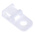 HellermannTyton Natural Cable Tie Mount 10.2 mm x 20.4mm, 4.6mm Max. Cable Tie Width