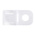 HellermannTyton Natural Cable Tie Mount 10.2 mm x 20.4mm, 4.6mm Max. Cable Tie Width
