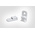 HellermannTyton Natural Cable Tie Mount 10.2 mm x 20.4mm, 4.6mm Max. Cable Tie Width