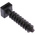 HellermannTyton Self Adhesive Black Cable Tie Mount 12 mm x 44mm, 9mm Max. Cable Tie Width