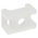 RS PRO White Cable Tie Mount 10 mm x 15mm, 5mm Max. Cable Tie Width