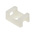 RS PRO White Cable Tie Mount 16 mm x 23mm, 9mm Max. Cable Tie Width
