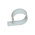 RS PRO Natural Nylon Cable Clip, 26mm Max. Bundle