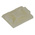 HellermannTyton Self Adhesive Natural Cable Tie Mount 25 mm x 32mm, 8mm Max. Cable Tie Width