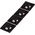 RS PRO Self Adhesive Black Cable Tie Mount 12.5 mm x 12.5mm, 3.2mm Max. Cable Tie Width