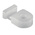 HellermannTyton Self Adhesive Natural Cable Tie Mount 12.5 mm x 20.5mm, 5mm Max. Cable Tie Width