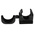 PMA Black Nylon Mount Clip, 17mm Max. Bundle