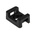 RS PRO Self Adhesive Black Cable Tie Mount 16 mm x 23mm, 9mm Max. Cable Tie Width