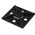 RS PRO Self Adhesive Black Cable Tie Mount 38.5 mm x 38.5mm, 10.2mm Max. Cable Tie Width