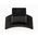 HellermannTyton Self Adhesive Black Cable Tie Mount 17 mm x 25mm, 8mm Max. Cable Tie Width