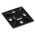 RS PRO Self Adhesive Black Cable Tie Mount 38 mm x 38mm, 10.2mm Max. Cable Tie Width