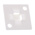 HellermannTyton Natural Cable Tie Mount 20 mm x 20mm, 4mm Max. Cable Tie Width
