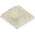 RS PRO Self Adhesive Natural Cable Tie Mount 19 mm x 19mm, 4.1mm Max. Cable Tie Width
