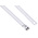 RS PRO Cable Tie, Ladder, 300mm x 7 mm, Metallic 316 Stainless Steel, Pk-100