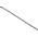 RS PRO Cable Tie, Ladder, 300mm x 7 mm, Black Polyester Coated Stainless Steel, Pk-100