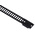 RS PRO Cable Tie, Ladder, 300mm x 7 mm, Black Polyester Coated Stainless Steel, Pk-100