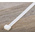 RS PRO Cable Tie, 380mm x 7.6 mm, Natural Nylon, Pk-100