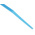 RS PRO Cable Tie, 100mm x 2.5 mm, Blue Nylon, Pk-100