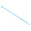 RS PRO Cable Tie, 165mm x 2.5 mm, Blue Nylon, Pk-100
