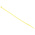 RS PRO Cable Tie, 203mm x 2.5 mm, Yellow Nylon, Pk-100