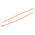 RS PRO Cable Tie, 203mm x 2.5 mm, Orange Nylon, Pk-100