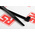 RS PRO Cable Tie, 380mm x 7.6 mm, Black Nylon, Pk-100
