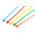 RS PRO Cable Tie, 165mm x 2.5 mm, Assorted Nylon, Pk-250