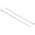 RS PRO Cable Tie, 190mm x 4.8 mm, White Nylon, Pk-100
