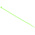 RS PRO Cable Tie, 203mm x 3.6 mm, Green Nylon, Pk-100