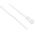 RS PRO Cable Tie, Screw Mount, 113mm x 2.5 mm, Natural Nylon, Pk-100