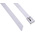 RS PRO Cable Tie, Roller Ball, 520mm x 12 mm, Steel Stainless Steel