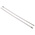 RS PRO Cable Tie, Roller Ball, 360mm x 7.9 mm, Steel Stainless Steel