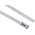 RS PRO Cable Tie, Roller Ball, 125mm x 4.6 mm, Steel Stainless Steel