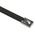 RS PRO Cable Tie, Roller Ball, 200mm x 7.9 mm, Metallic 316 Stainless Steel, Pk-100