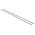 RS PRO Cable Tie, Roller Ball, 360mm x 4.6 mm, Metallic 316 Stainless Steel, Pk-100