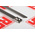 RS PRO Cable Tie, Roller Ball, 360mm x 7.9 mm, Metallic 316 Stainless Steel, Pk-100