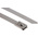 RS PRO Cable Tie, Roller Ball, 360mm x 7.9 mm, Metallic 316 Stainless Steel, Pk-100