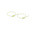 RS PRO Cable Tie, Double Head Knot, 230mm x 3.6 mm, Natural Nylon, Pk-100
